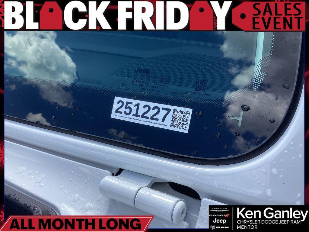 new 2025 Jeep Wrangler car, priced at $53,625