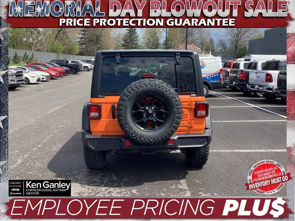 new 2025 Jeep Wrangler car, priced at $50,390