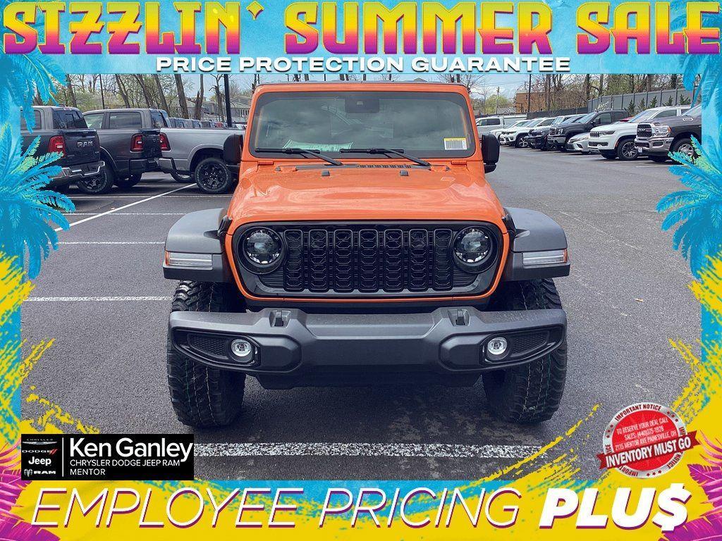 new 2025 Jeep Wrangler car, priced at $50,390