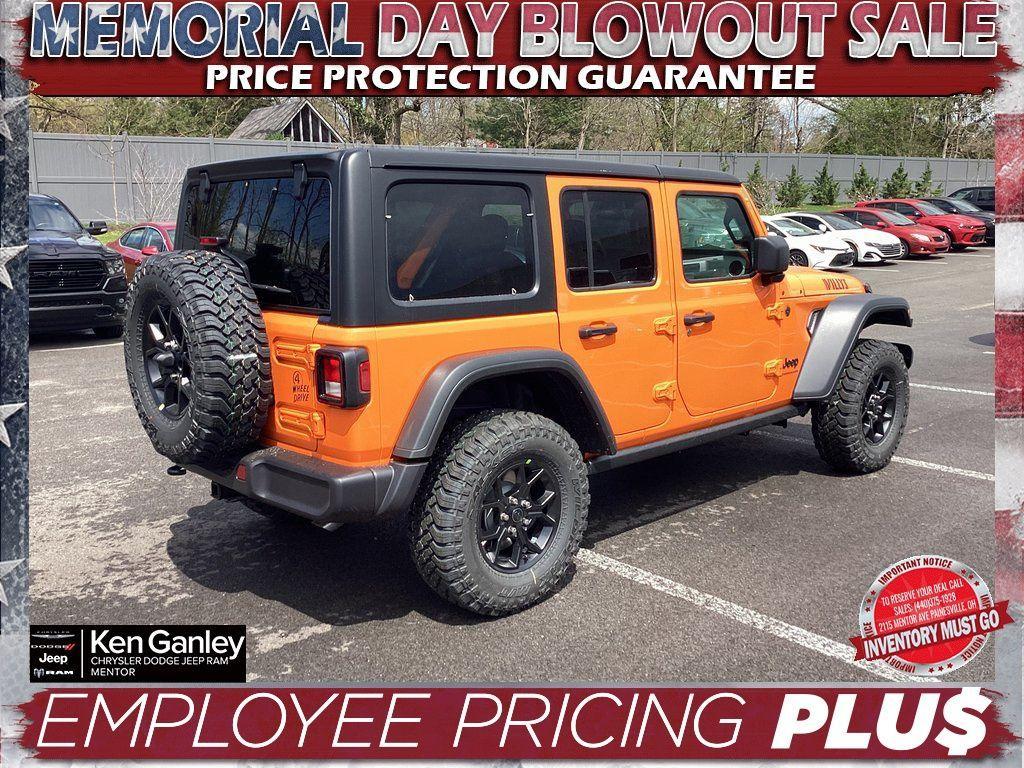 new 2025 Jeep Wrangler car, priced at $50,390