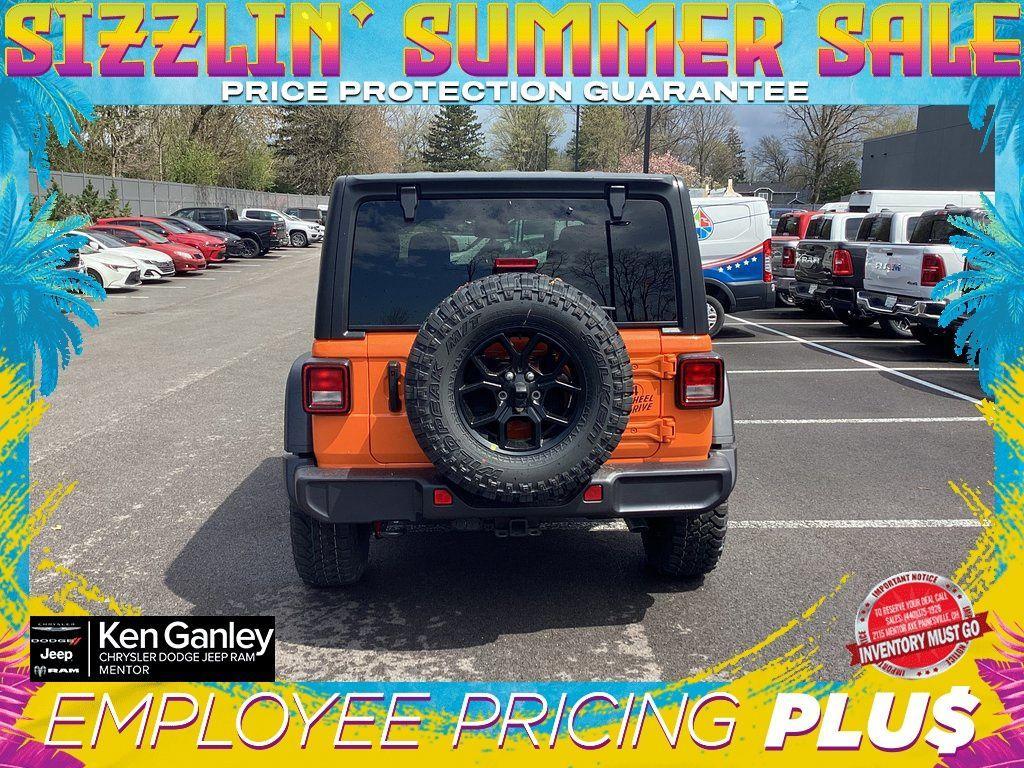 new 2025 Jeep Wrangler car, priced at $50,390