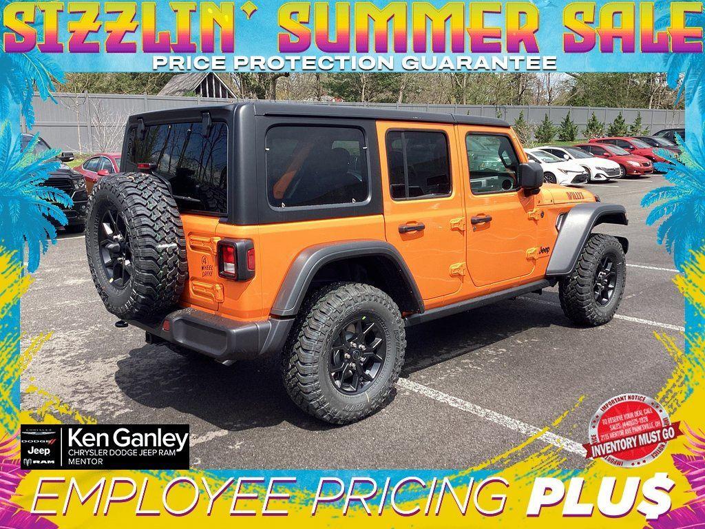 new 2025 Jeep Wrangler car, priced at $50,390