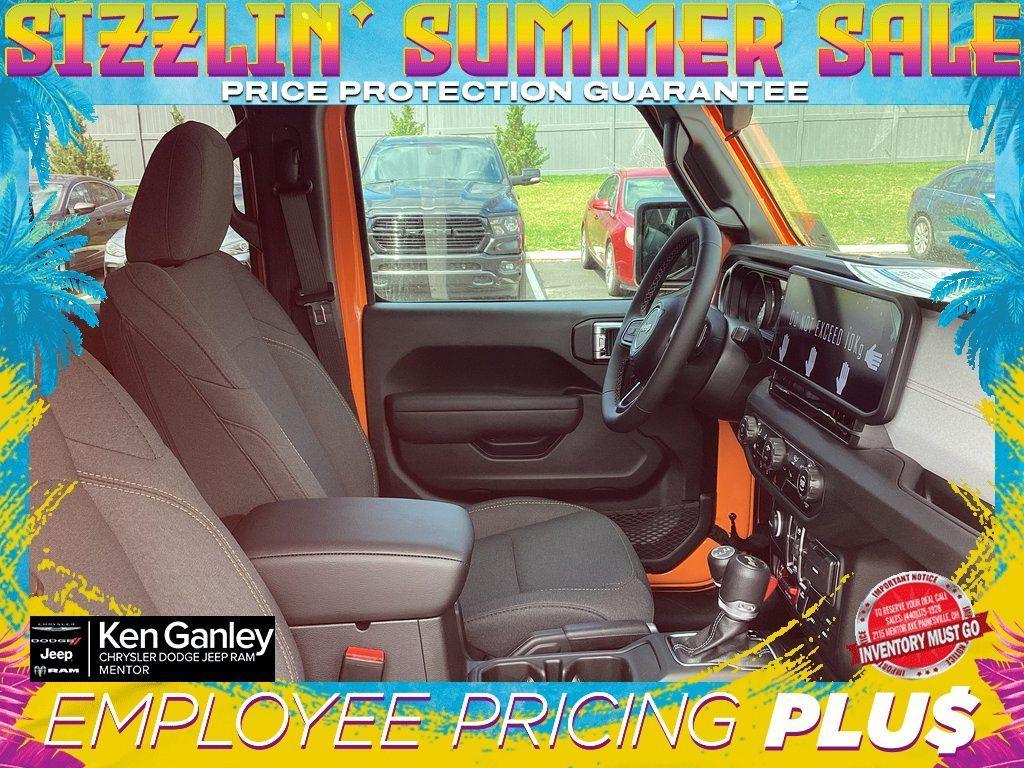 new 2025 Jeep Wrangler car, priced at $50,390