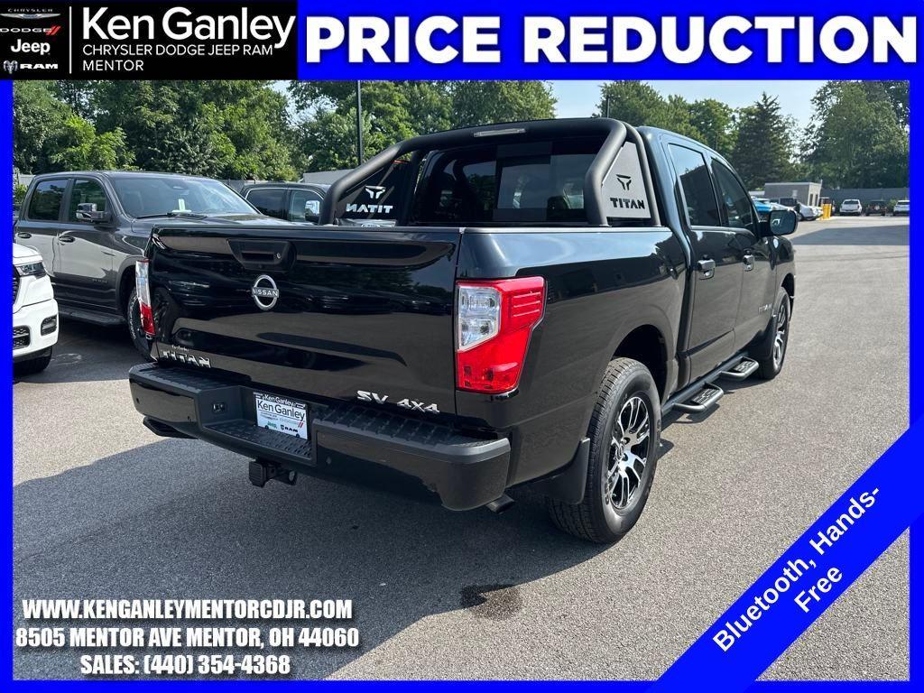 used 2023 Nissan Titan car, priced at $37,800
