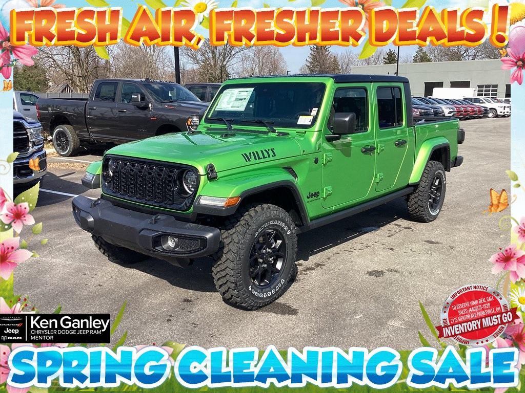 new 2025 Jeep Gladiator car, priced at $48,885