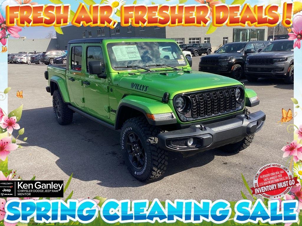 new 2025 Jeep Gladiator car, priced at $48,885