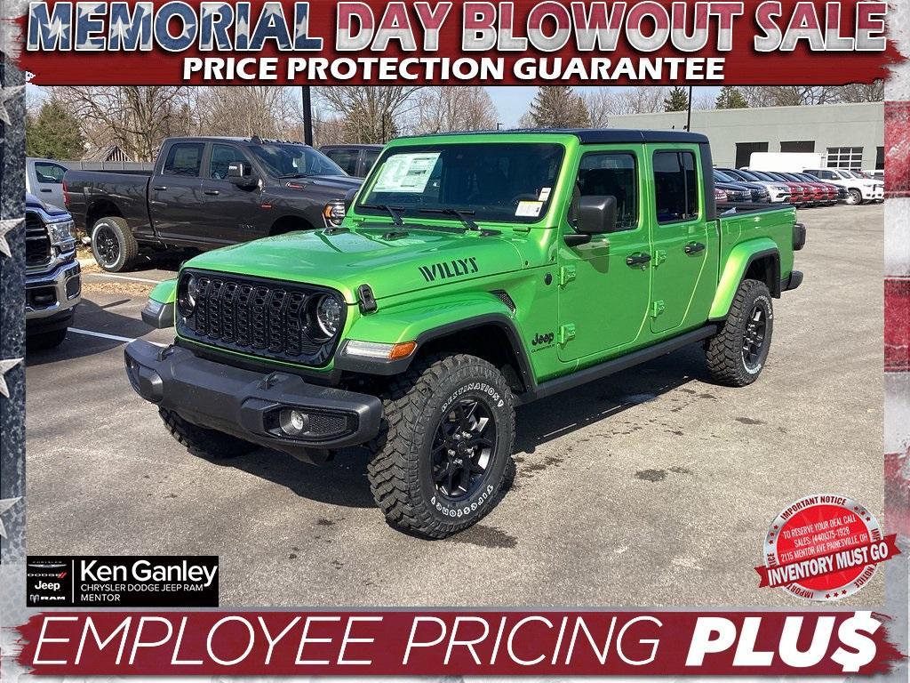 new 2025 Jeep Gladiator car, priced at $52,135