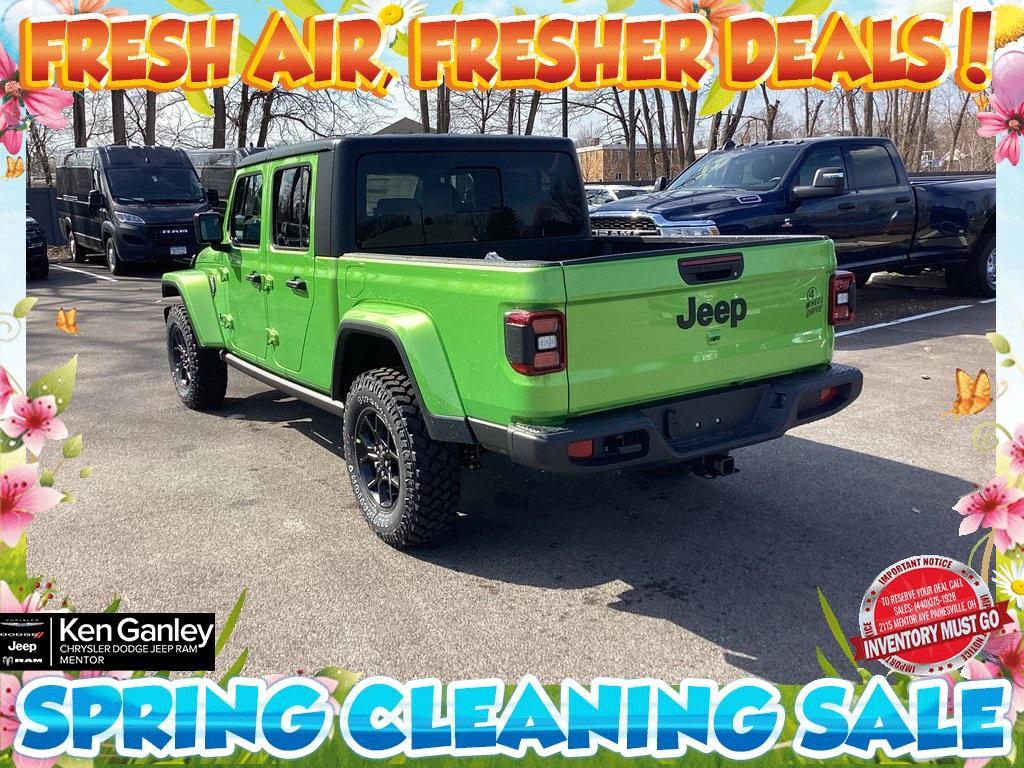 new 2025 Jeep Gladiator car, priced at $48,885