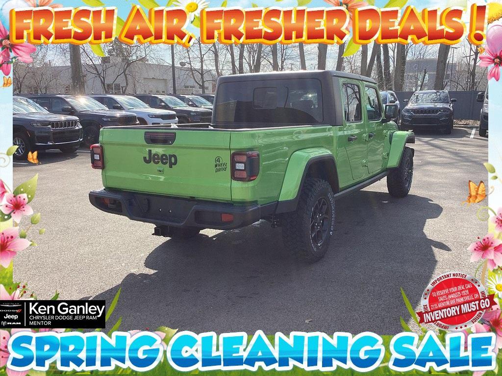 new 2025 Jeep Gladiator car, priced at $48,885