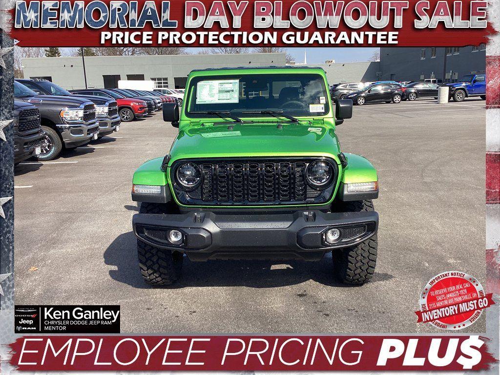 new 2025 Jeep Gladiator car, priced at $48,609