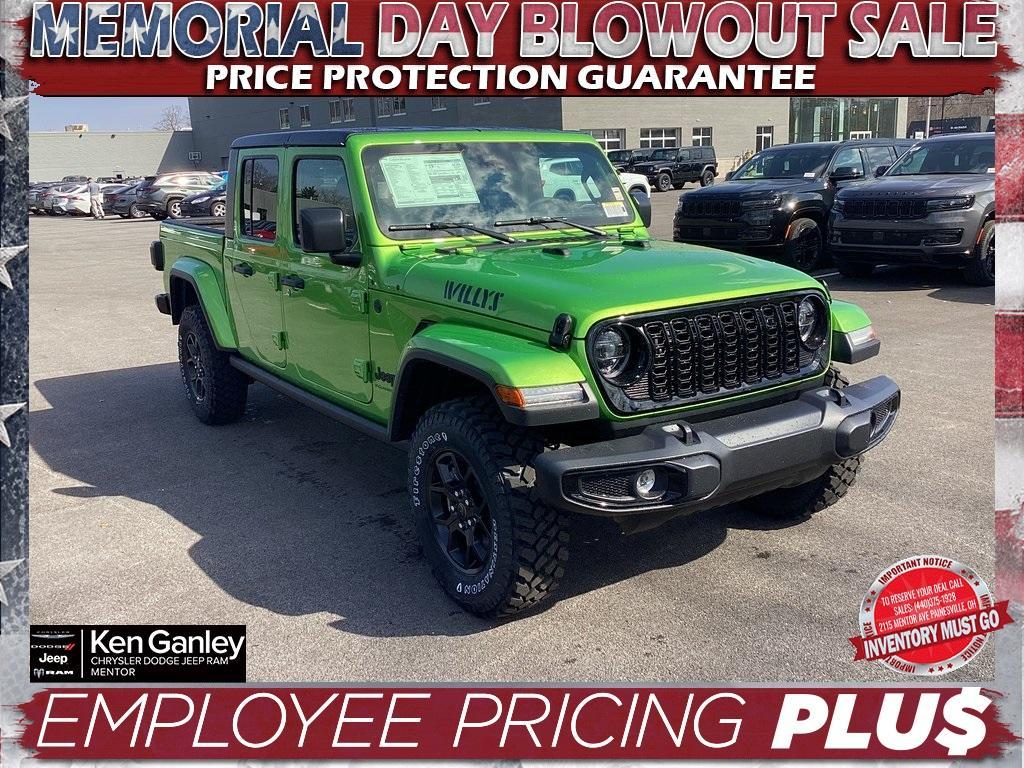new 2025 Jeep Gladiator car, priced at $52,135