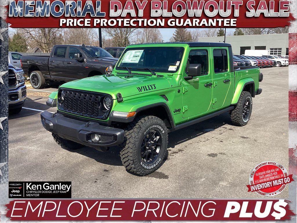 new 2025 Jeep Gladiator car, priced at $48,609