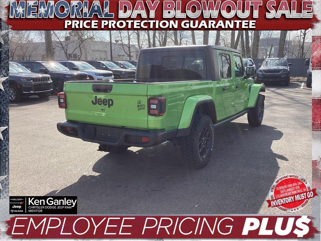 new 2025 Jeep Gladiator car, priced at $52,135