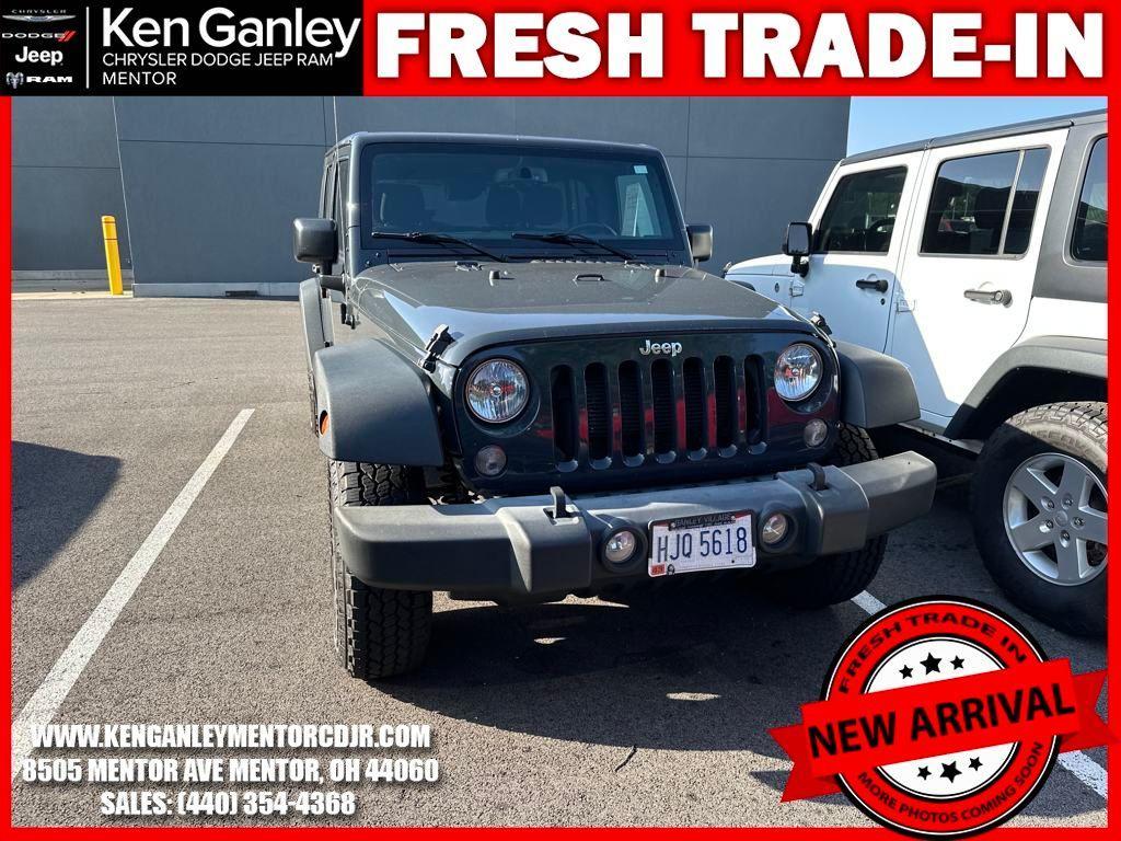 used 2016 Jeep Wrangler Unlimited car, priced at $10,600