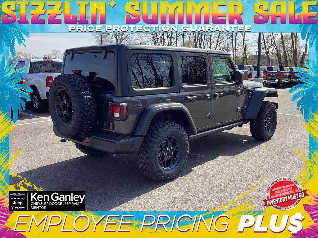 new 2025 Jeep Wrangler 4xe car, priced at $53,180