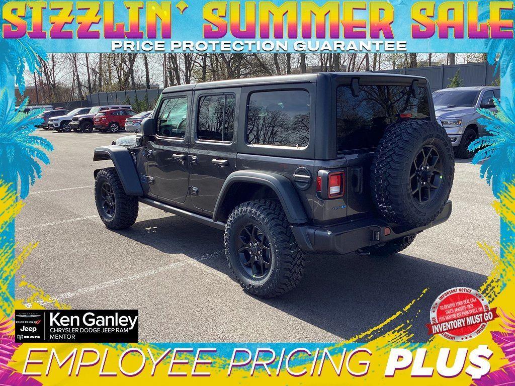 new 2025 Jeep Wrangler 4xe car, priced at $53,180