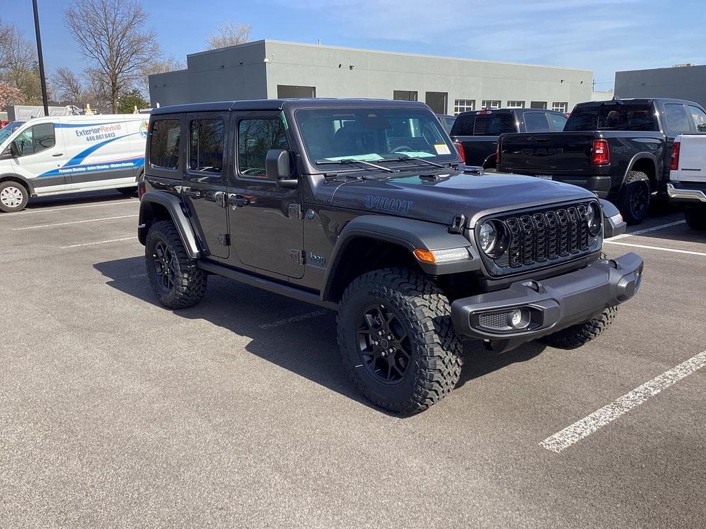 new 2025 Jeep Wrangler 4xe car, priced at $53,300