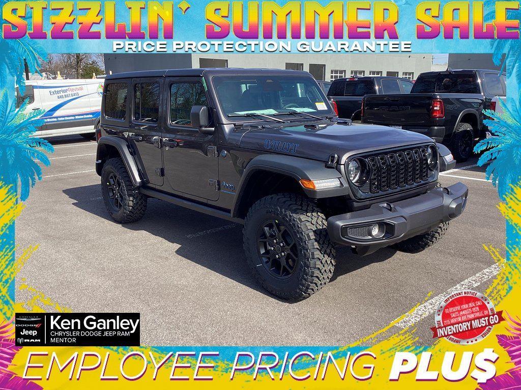 new 2025 Jeep Wrangler 4xe car, priced at $53,180