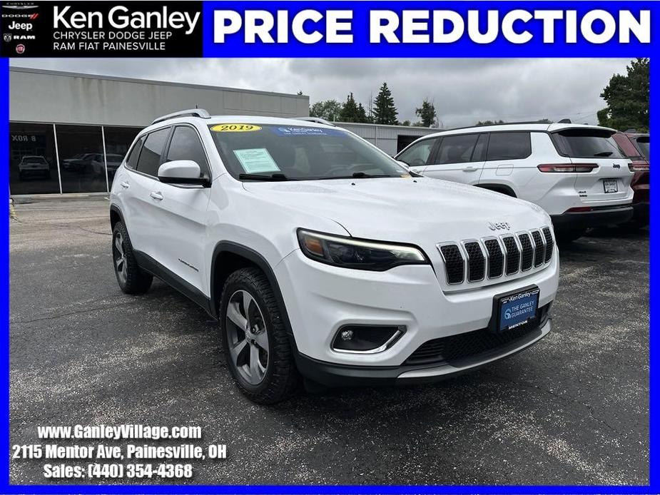 used 2019 Jeep Cherokee car, priced at $19,850