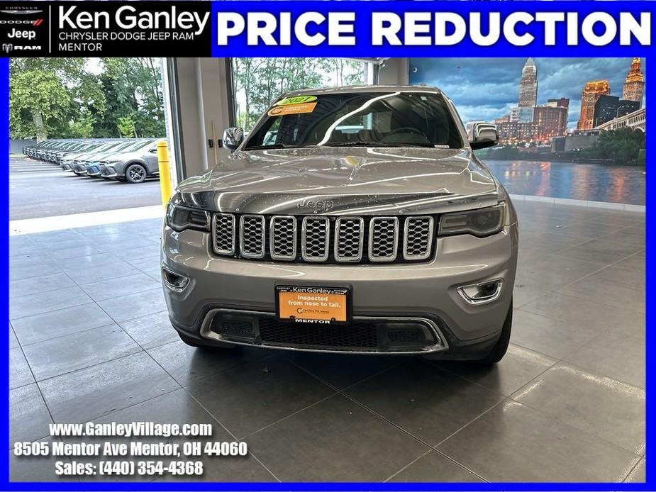 used 2021 Jeep Grand Cherokee car, priced at $27,900