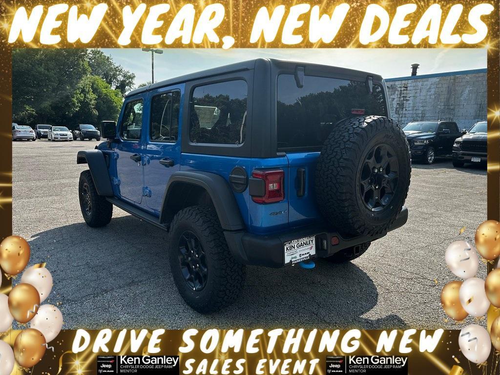 new 2023 Jeep Wrangler 4xe car, priced at $59,999