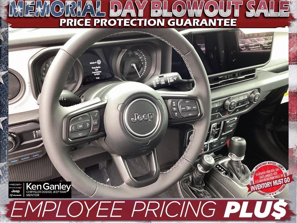 new 2025 Jeep Wrangler 4xe car, priced at $53,300