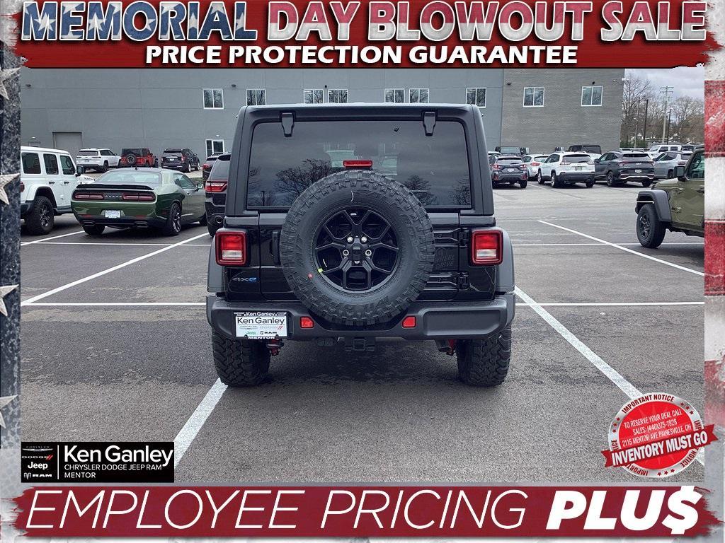 new 2025 Jeep Wrangler 4xe car, priced at $53,300