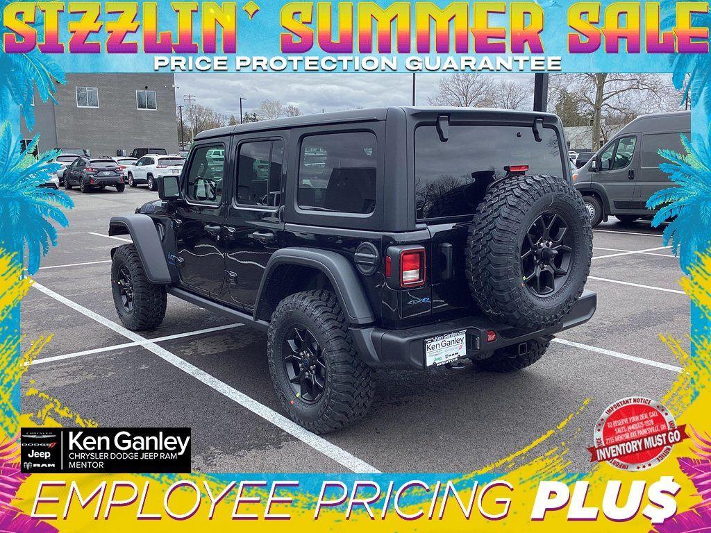 new 2025 Jeep Wrangler 4xe car, priced at $53,180