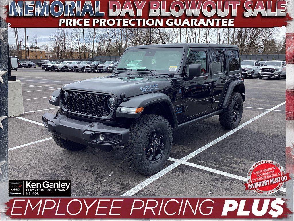 new 2025 Jeep Wrangler 4xe car, priced at $53,180