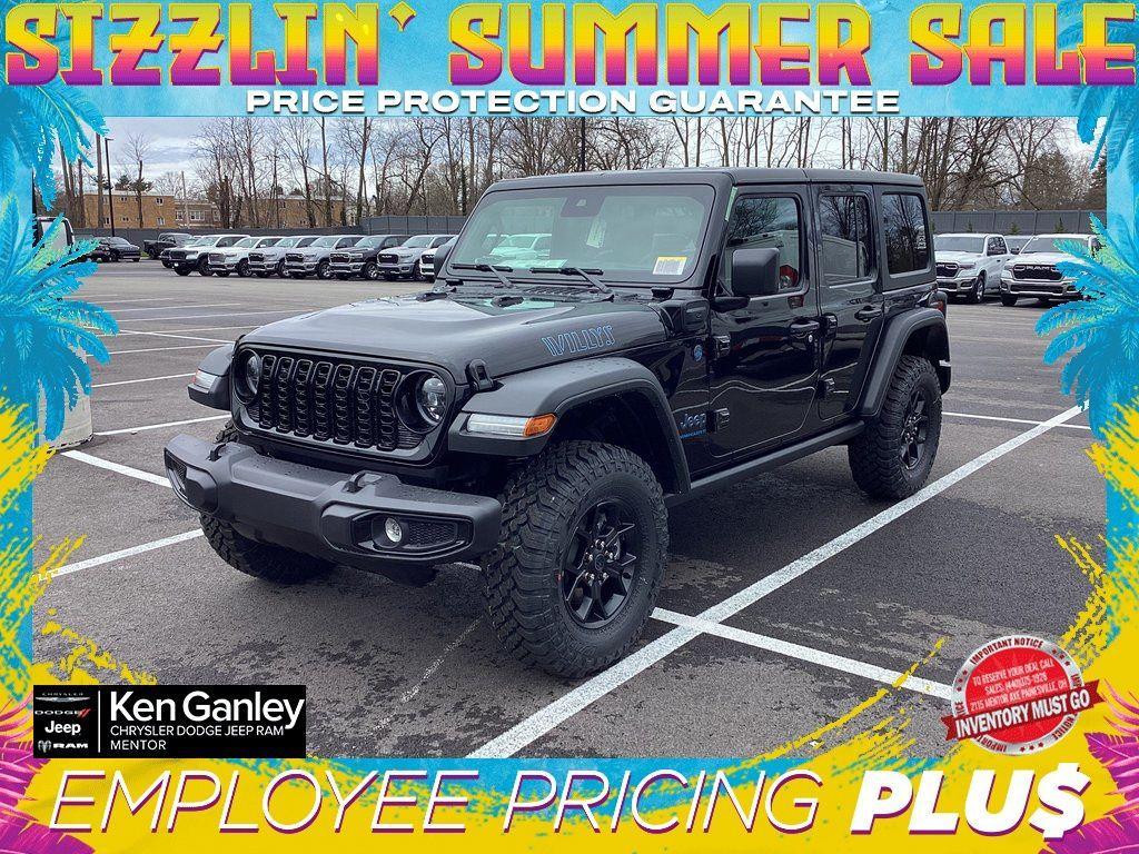 new 2025 Jeep Wrangler 4xe car, priced at $53,180
