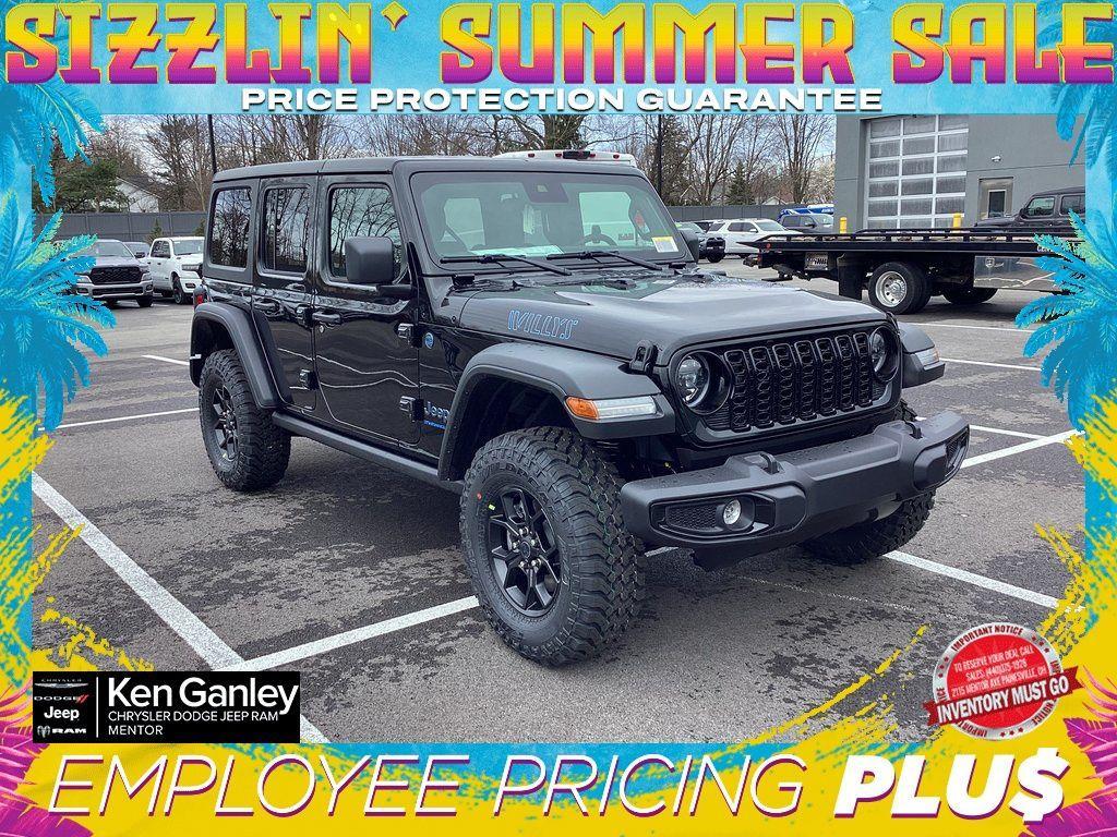 new 2025 Jeep Wrangler 4xe car, priced at $53,180