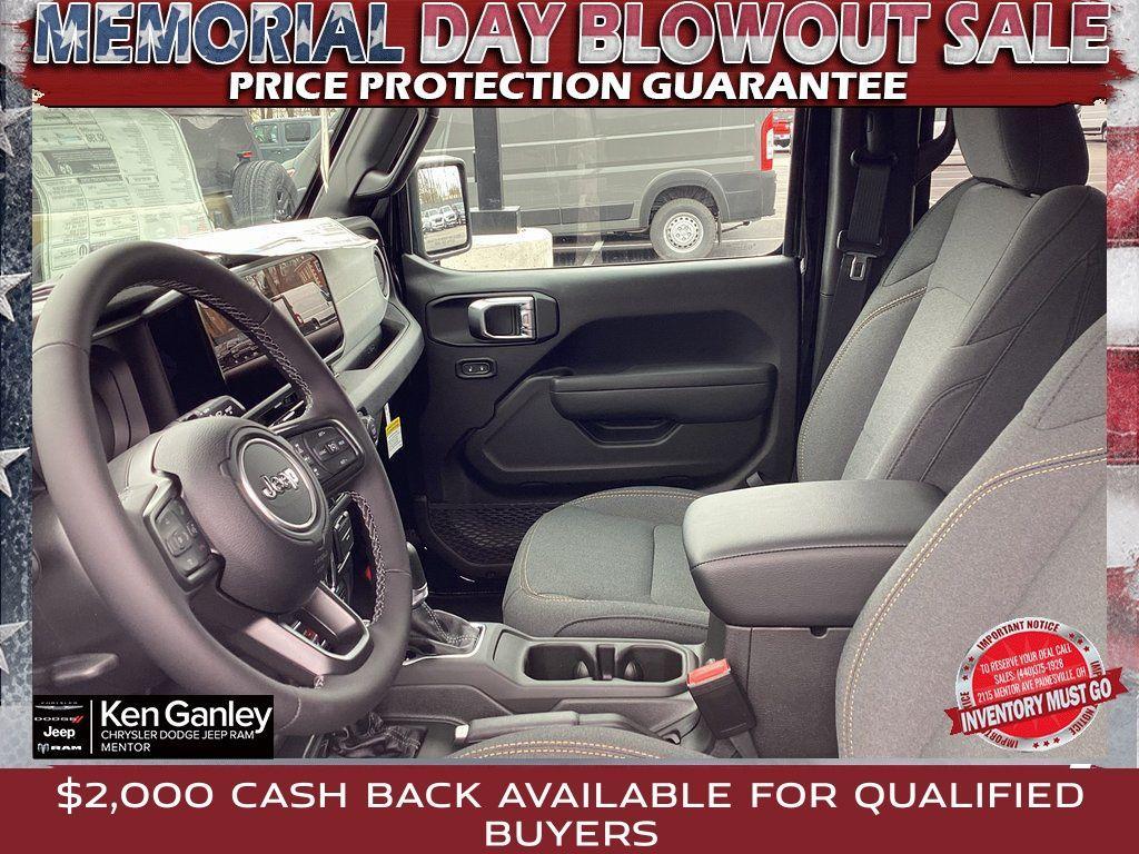new 2025 Jeep Wrangler 4xe car, priced at $53,180