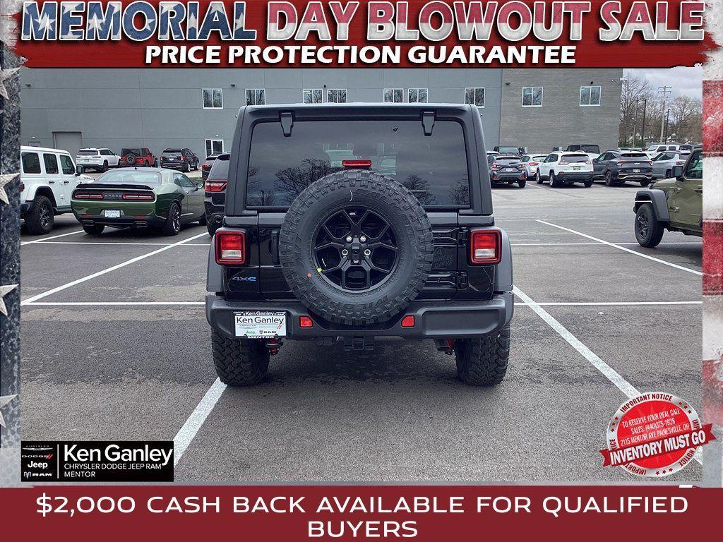 new 2025 Jeep Wrangler 4xe car, priced at $53,180