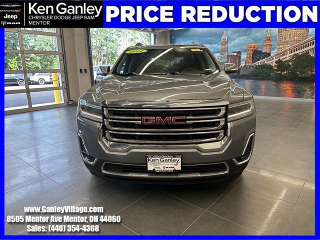 used 2021 GMC Acadia car, priced at $24,900