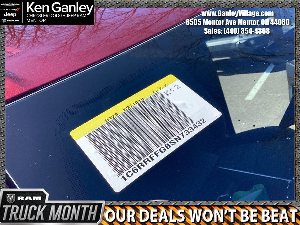 new 2025 Ram 1500 car, priced at $48,353
