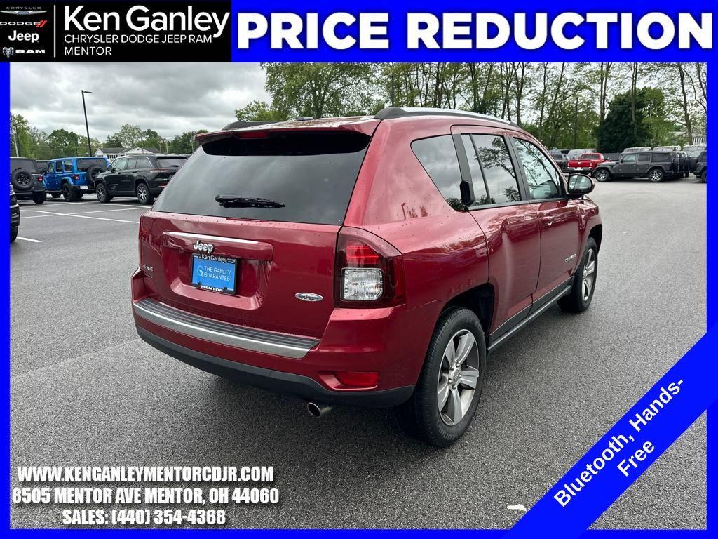 used 2017 Jeep Compass car, priced at $12,600