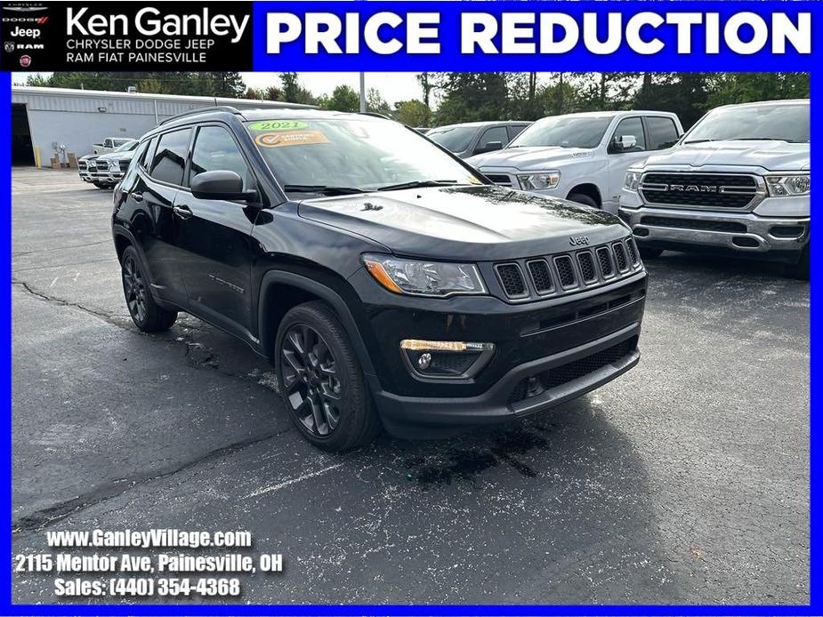used 2021 Jeep Compass car, priced at $22,942