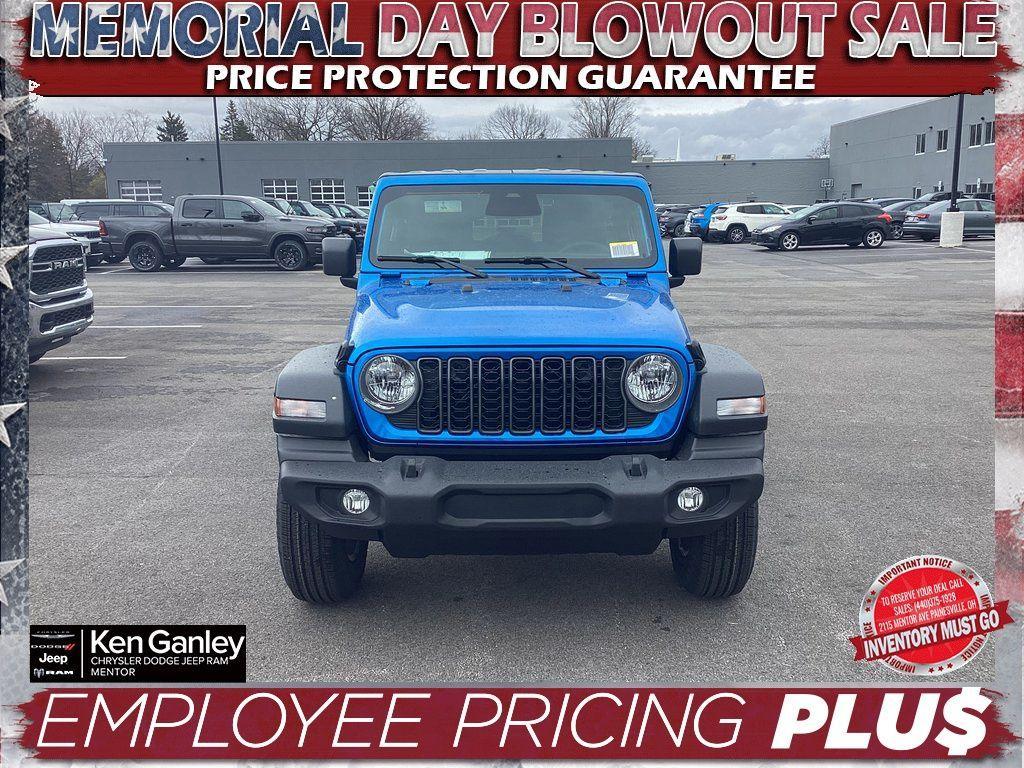 new 2025 Jeep Wrangler car, priced at $44,388