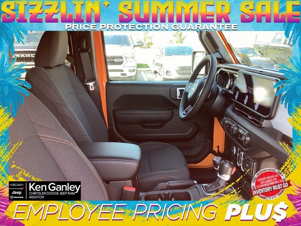 new 2025 Jeep Wrangler car, priced at $51,503