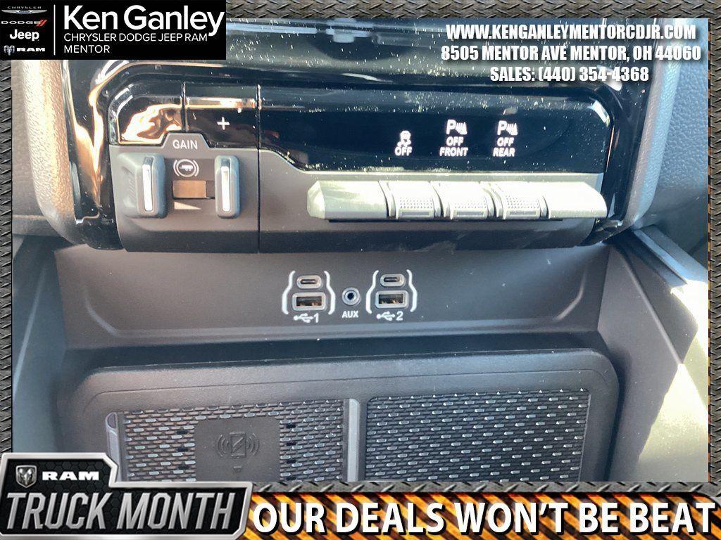 new 2025 Ram 1500 car, priced at $49,148