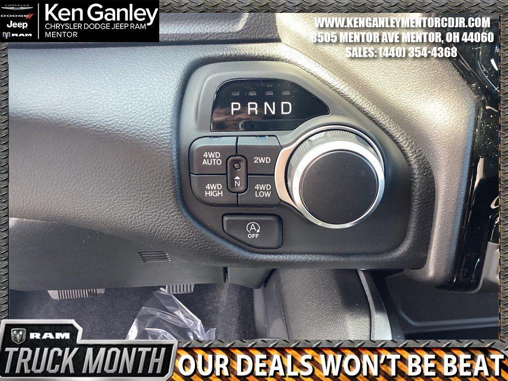 new 2025 Ram 1500 car, priced at $49,148