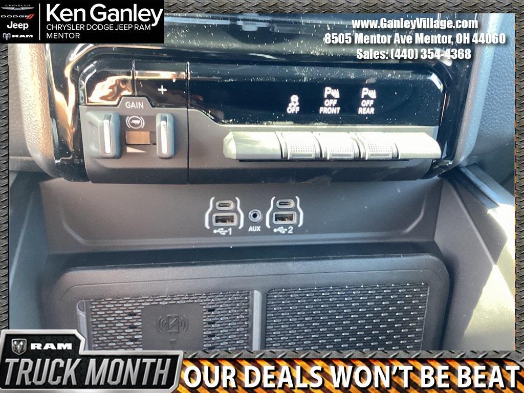 new 2025 Ram 1500 car, priced at $49,148