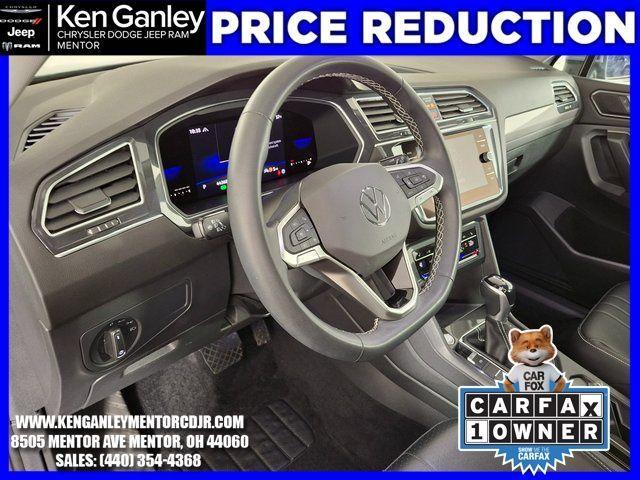 used 2022 Volkswagen Tiguan car, priced at $23,500
