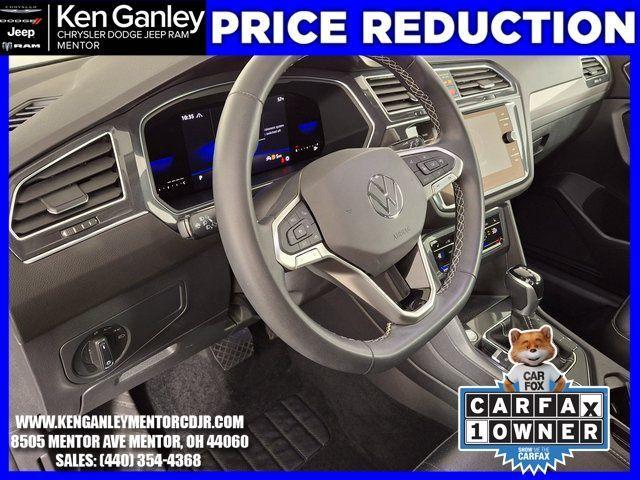 used 2022 Volkswagen Tiguan car, priced at $23,500