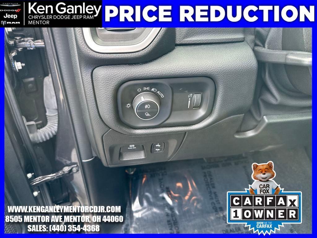 used 2021 Ram 1500 car, priced at $36,200