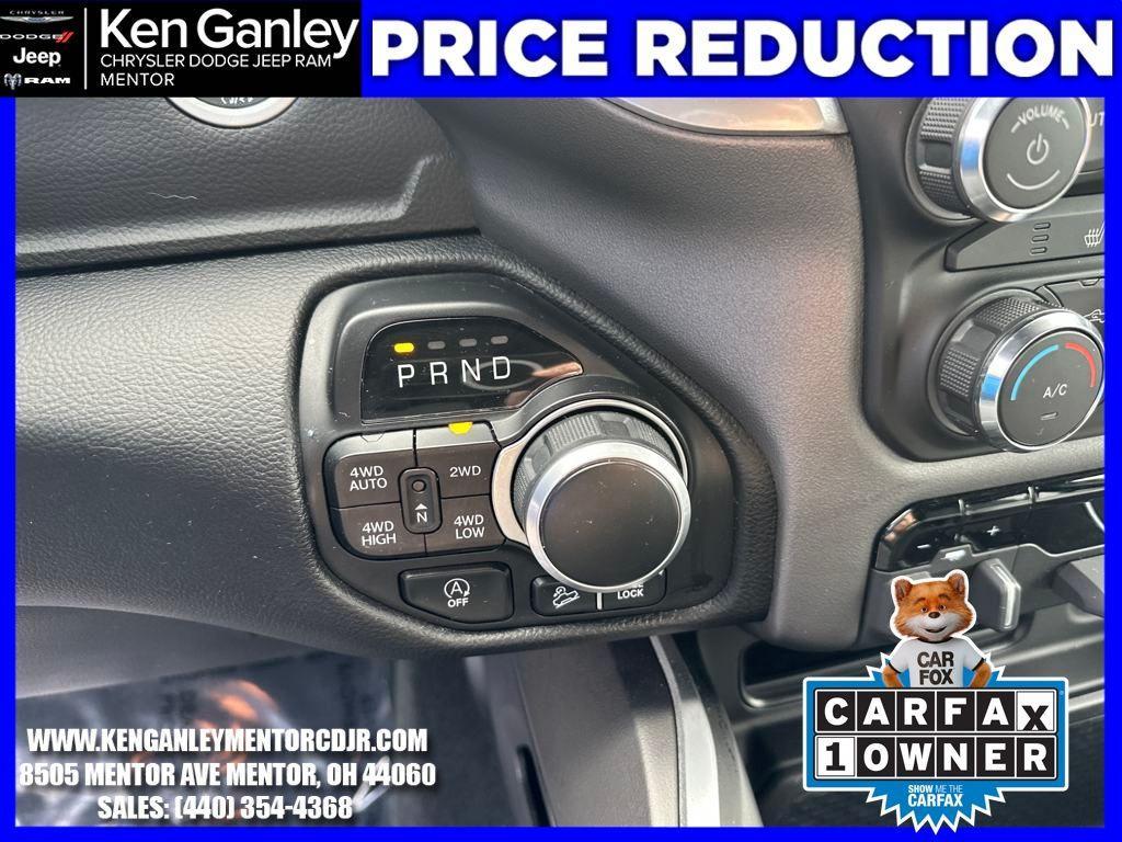 used 2021 Ram 1500 car, priced at $36,200