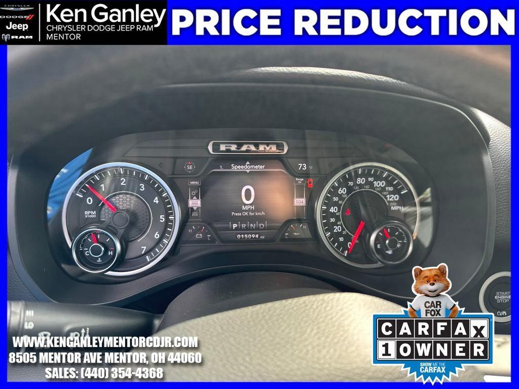used 2021 Ram 1500 car, priced at $36,200