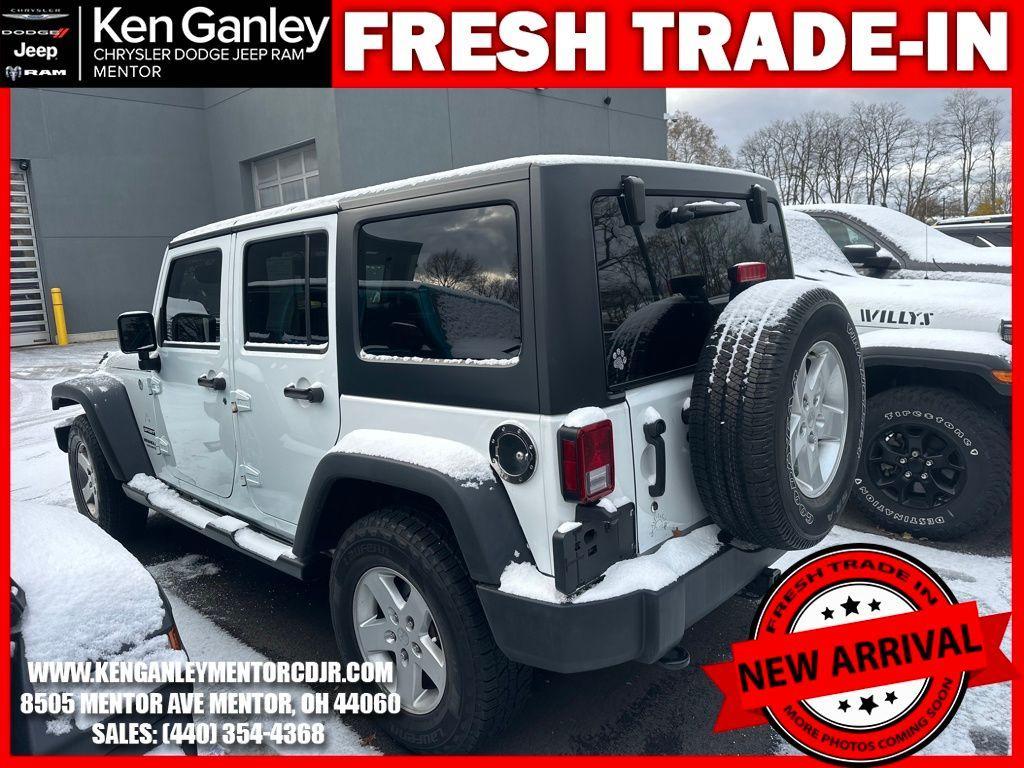 used 2017 Jeep Wrangler Unlimited car, priced at $19,600