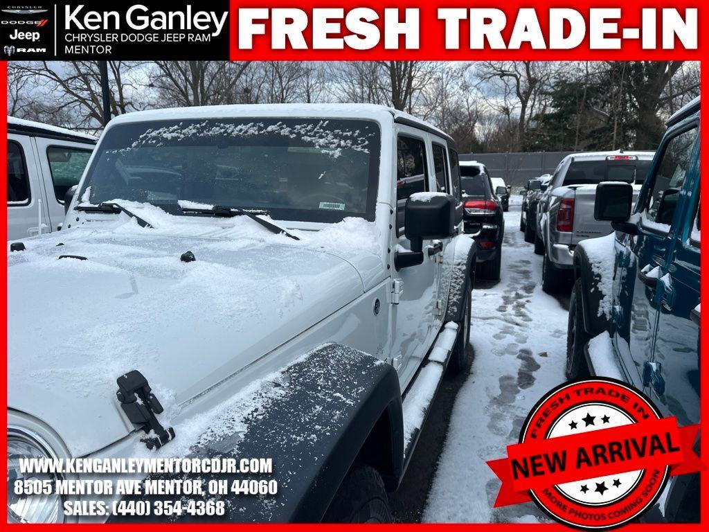 used 2017 Jeep Wrangler Unlimited car, priced at $19,600