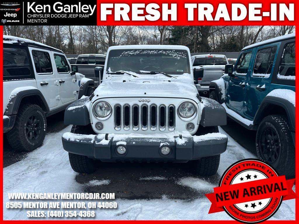 used 2017 Jeep Wrangler Unlimited car, priced at $19,600